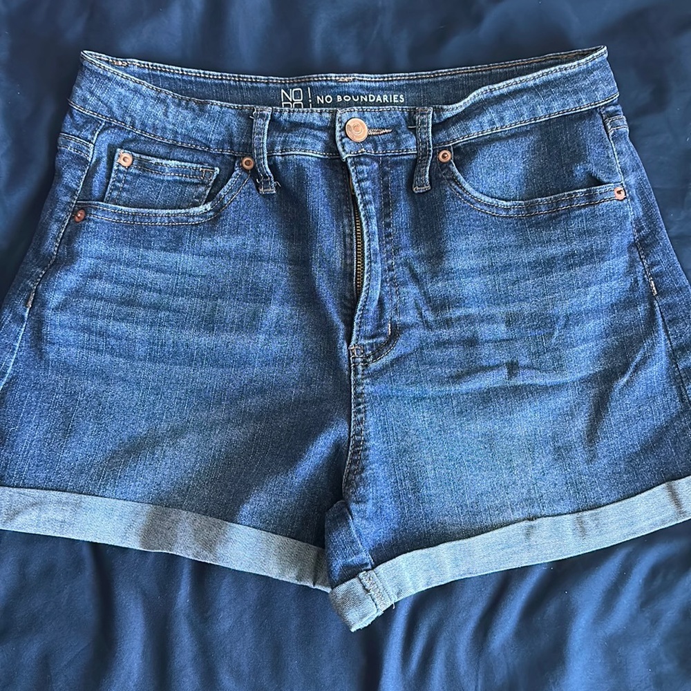 High rise shorts